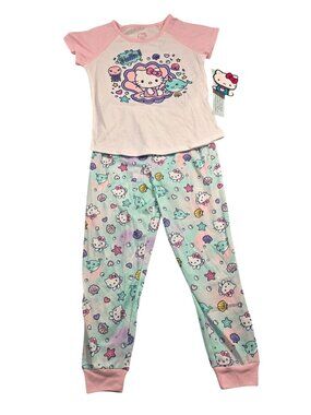 New Hello Kitty Girl's Pajama Set Size 6/6X